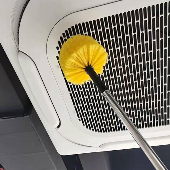 Dusting Brush Spider Web Duster Telescopic Rod Convenient Reusable Cleaning Brush for Home Office Windows