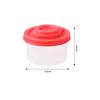 New Kitchen Salt and Pepper Spice Shaker Plastic Mini Spice Container Insect-proof Dustproof Seasoning Tools Salt Pepper Sugar