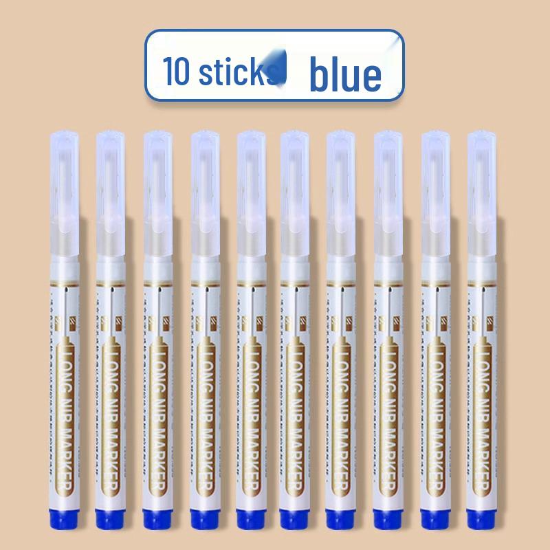 Oil-Based Long-Tip Marker for Woodworking & Tile