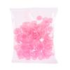 50-Pack Grafting Eyelash Glue Holder Rings with Flip-Top Seal