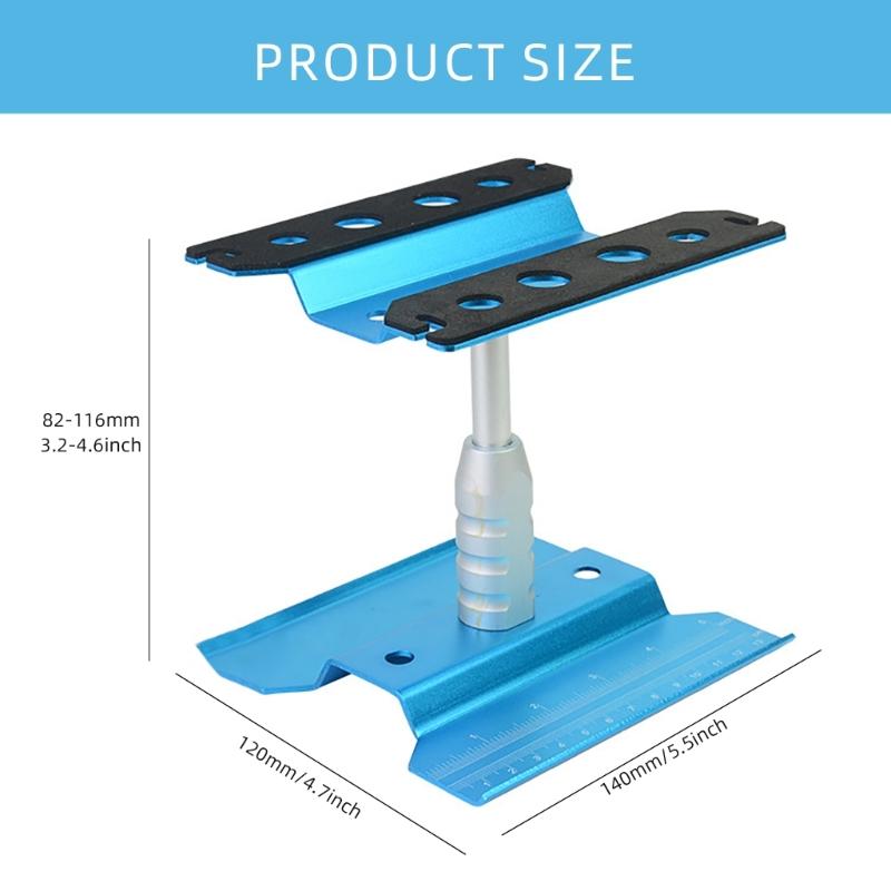 Metal Repair Stand for 1/10 or 1/8 Stable Support and Easy Repairs Repair Stand Work Stand Metal