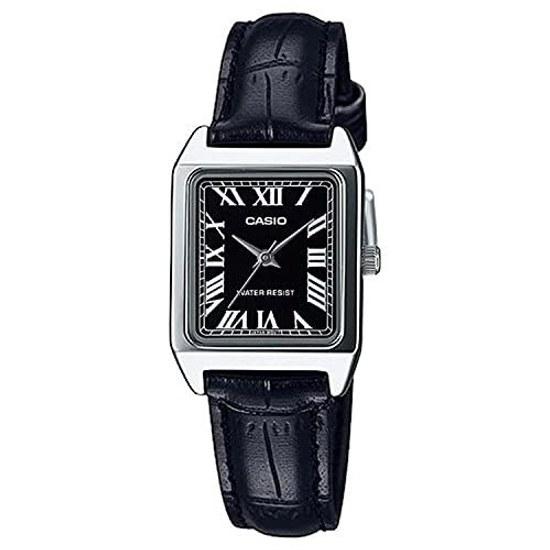 CASIO Standard Cheap Chipkashi Wristwatch Watch Ladies Quartz Stainless Leather Black LTP-V007L-1B
