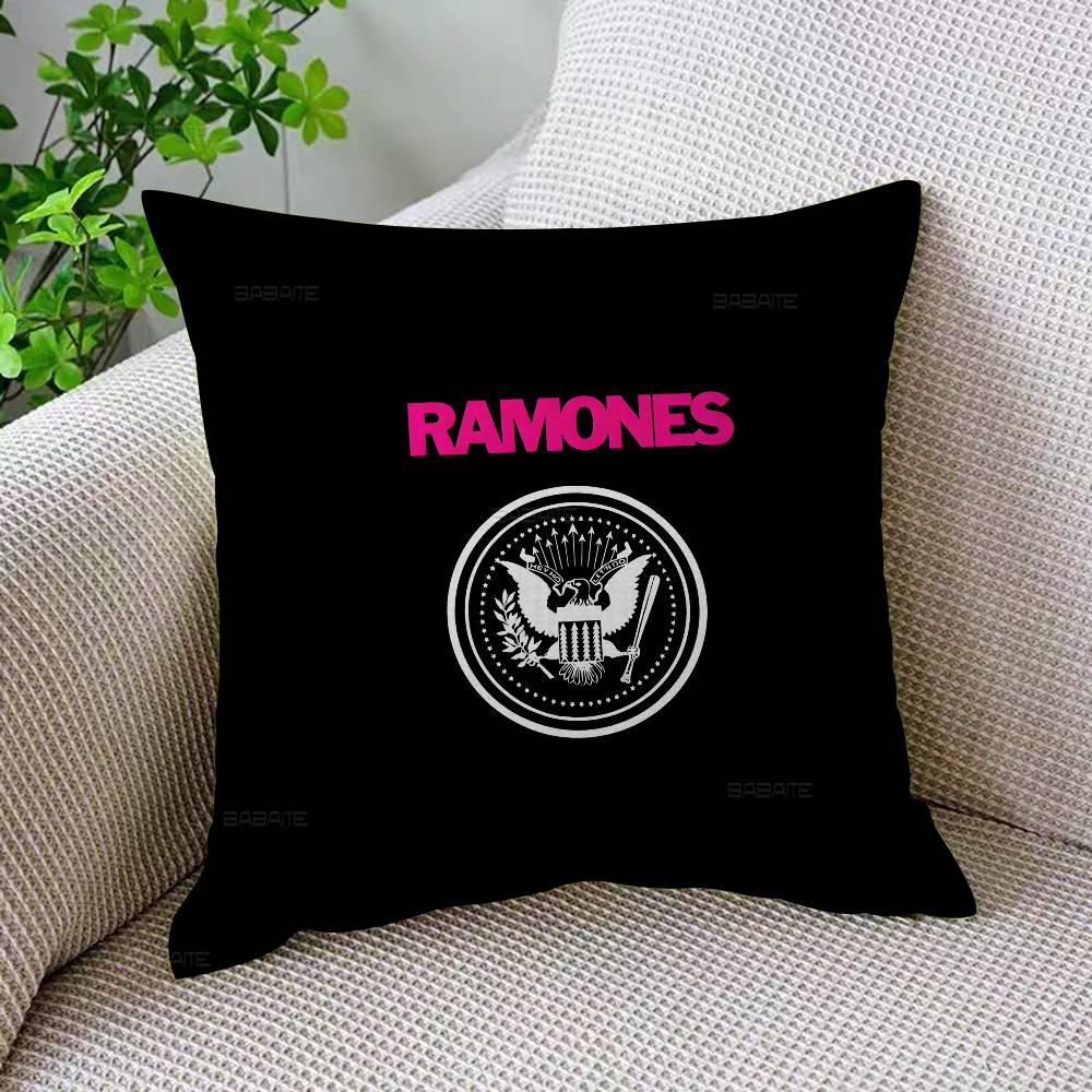 Rock Band RRamones Pillow Gift Home Office Decoration Pillow Bedroom Sofa Car Cushion CoverPillow Case