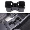 Black TPE Center Console Cup Holder Protector For Nissan Frontier +