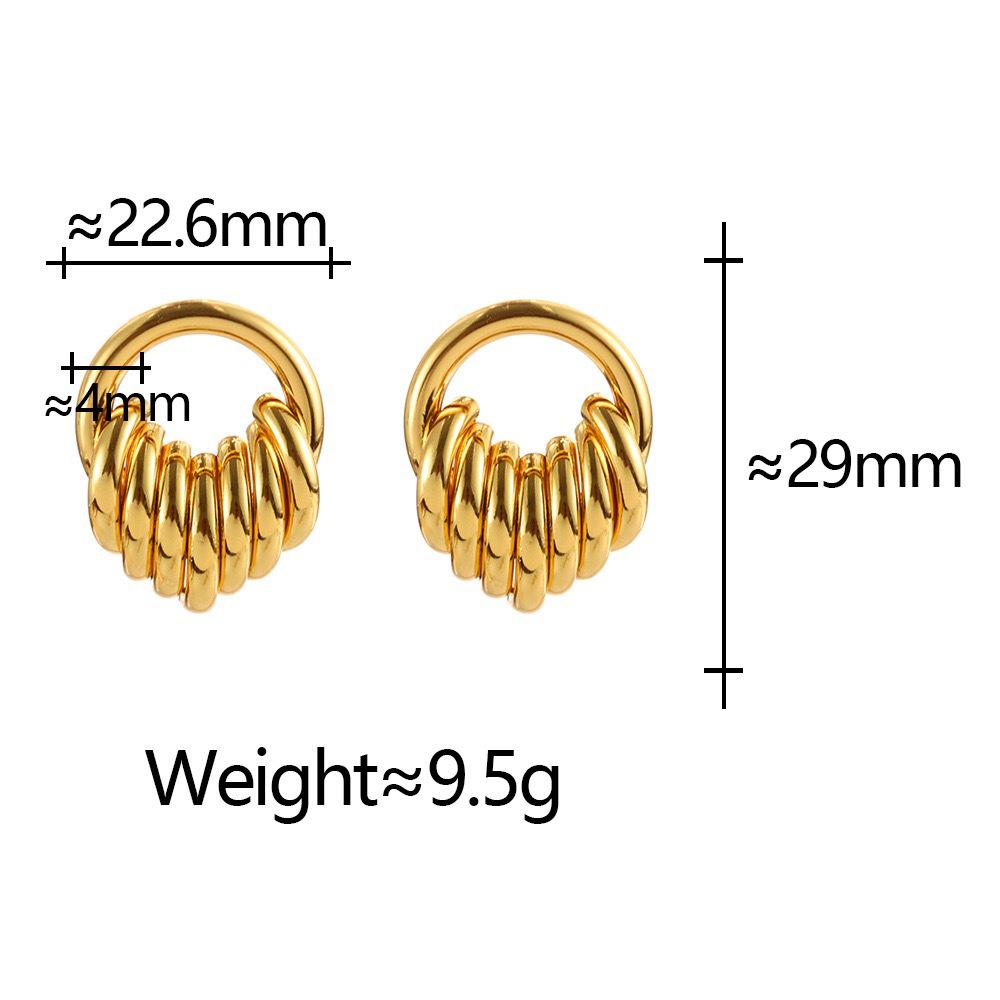 Elegant Geometric Earrings for Women: Chic, Luxurious, Simplistic, and Versatile Everyday Accessory