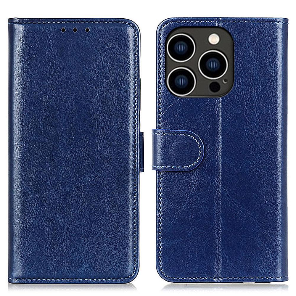 Blue PU Leather