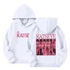 Kids Long Sleeve Letter Print Hooded Sweatshirt Pullover