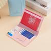 Waterproof Passport Holder Covers Case Travel Pu Leather Credit Card Wallet Cute Passport Book For Women/Men Passport Cover