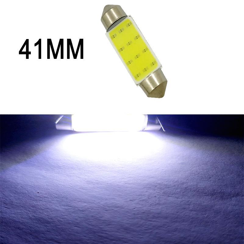

Car Led Reading Light Double-pointed Cob Roof Light License Plate Light Carriage Light 41mm