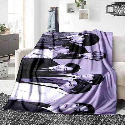 1Pc Boys Band Dream Team Blanket Soft Throw Blanket For Home Bedroom Bed Sofa Travel Office Solid Christmas Blanket