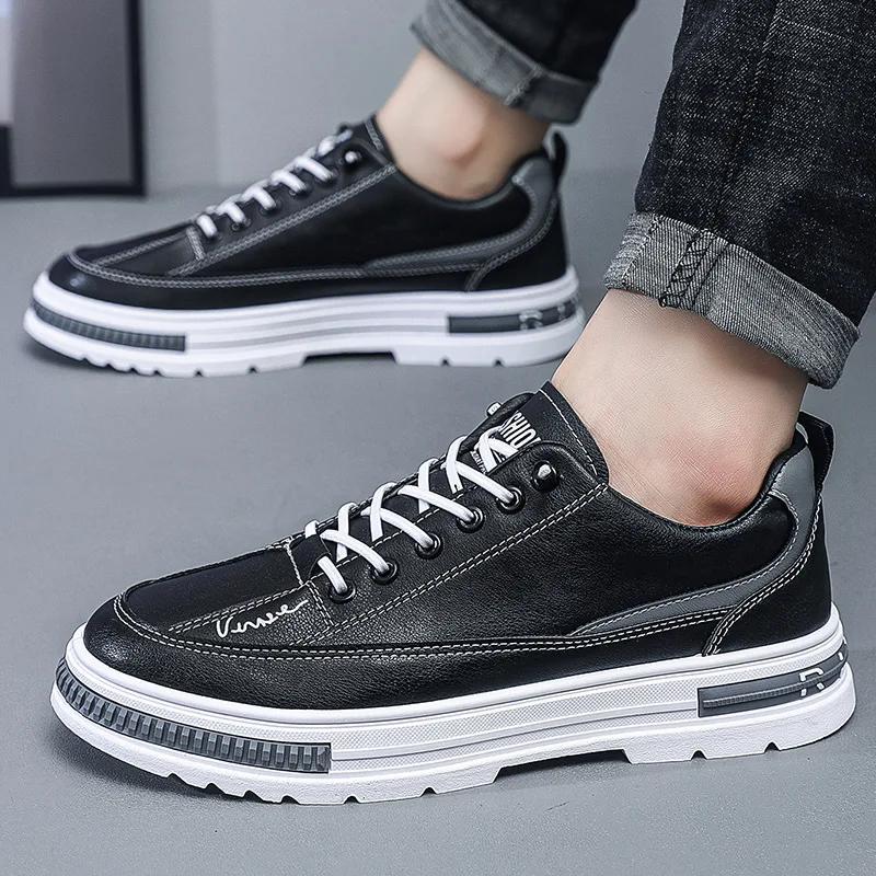 Fashion 2024 Latest Men's Shoes Fashion Trend Versatile Casual Shoes Spring and Autumn Outdoor Play Running Sports Shoes Sneakers Men