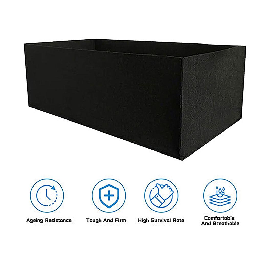 Tear Resistant Plant Grow Bags Container With Reinforced Handles Perfect For Flower Vegetables Small Space Gardeners