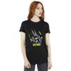 DC Comics Womens/Ladies Batman Flying Batman Cotton Boyfriend T-Shirt
