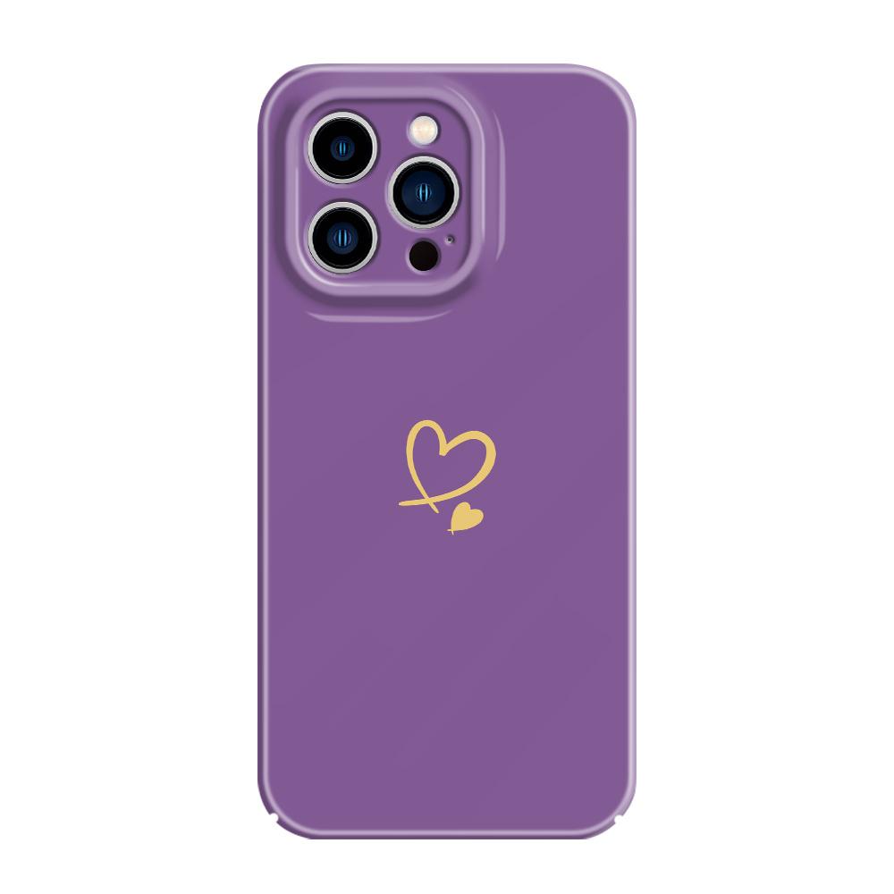 Simple Love Phone Case For iPhone 13 12 11 7 8 6 6S Plus Pro Max Mini X XS XR SE 2020 2022 Film Hard Cover