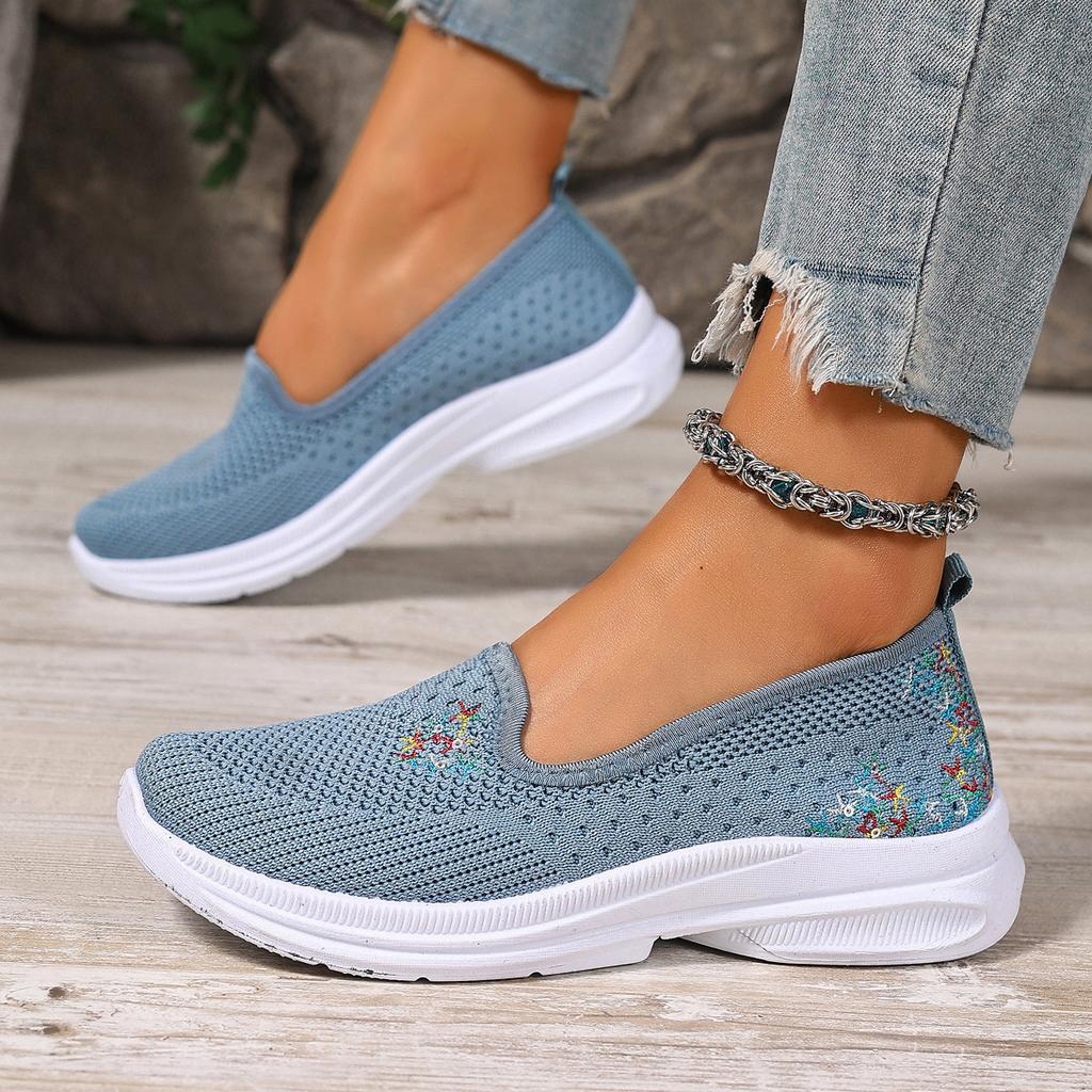 Summer versatile women's single shoes women's new foreign trade women's soft sole breathable not tired feet comfortable women's shoes casual shoes