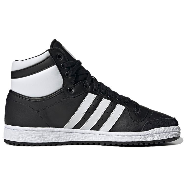 New Adidas Originals Top Ten Hi Black White B34429