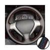 Car Interior Steering Wheel For Honda City Jazz Fit 2007 2008 Car Interior Steering Wheel Perforated Microfiber Leather Cover