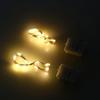 1:12 Dollhouse Miniture Led String Lights Decor Christmas Tree Accessories