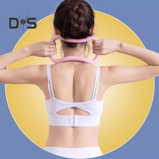 Leg Calf Yoga Ring Body Stretching Yoga Pilates Training Fitness Circle Muscles Massage Exercise Circle Home Gym Workout Equipment
