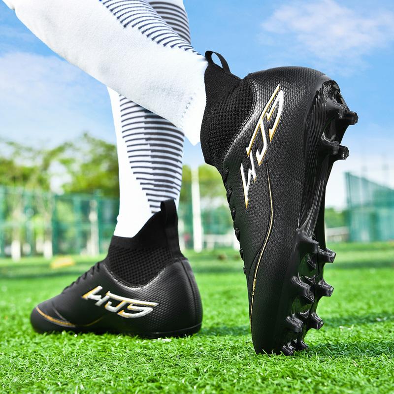 Nowe Męskie Buty Treningowe Piłkarskie Długie Korki Korki Mecz Futsal Oddychające Dropshipping Buty Piłkarskie Ultralekkie Halowe