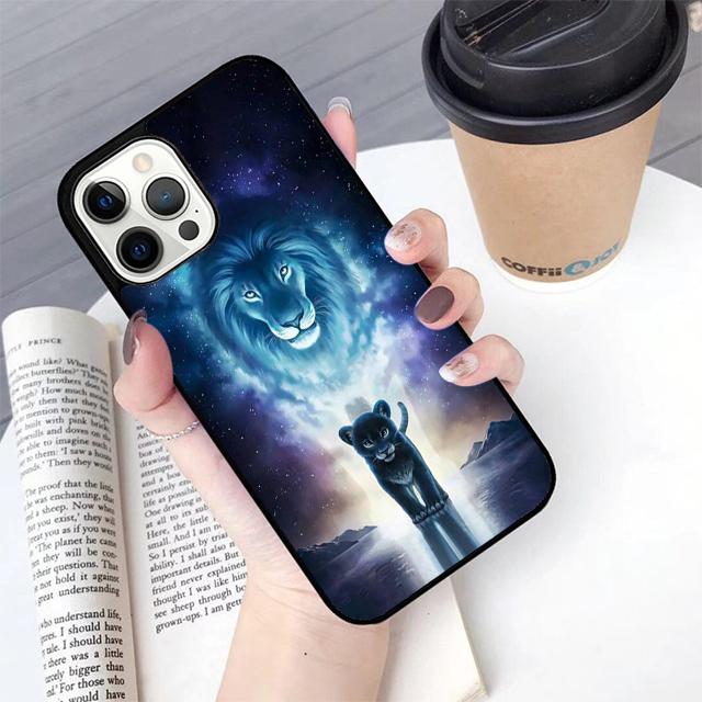 Lion Animal Phone Case For Apple iPhone 17 Air Pro Max Plus Coque For iPhone 17 Air 14 15 16 13 12 Max Cover