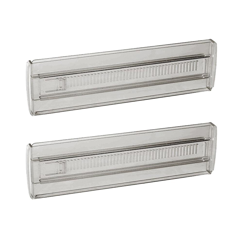 Home Organization Adjustable Drawer Dividers Hassle-free Installation High-quality PS Material For Clothes For Cutlery