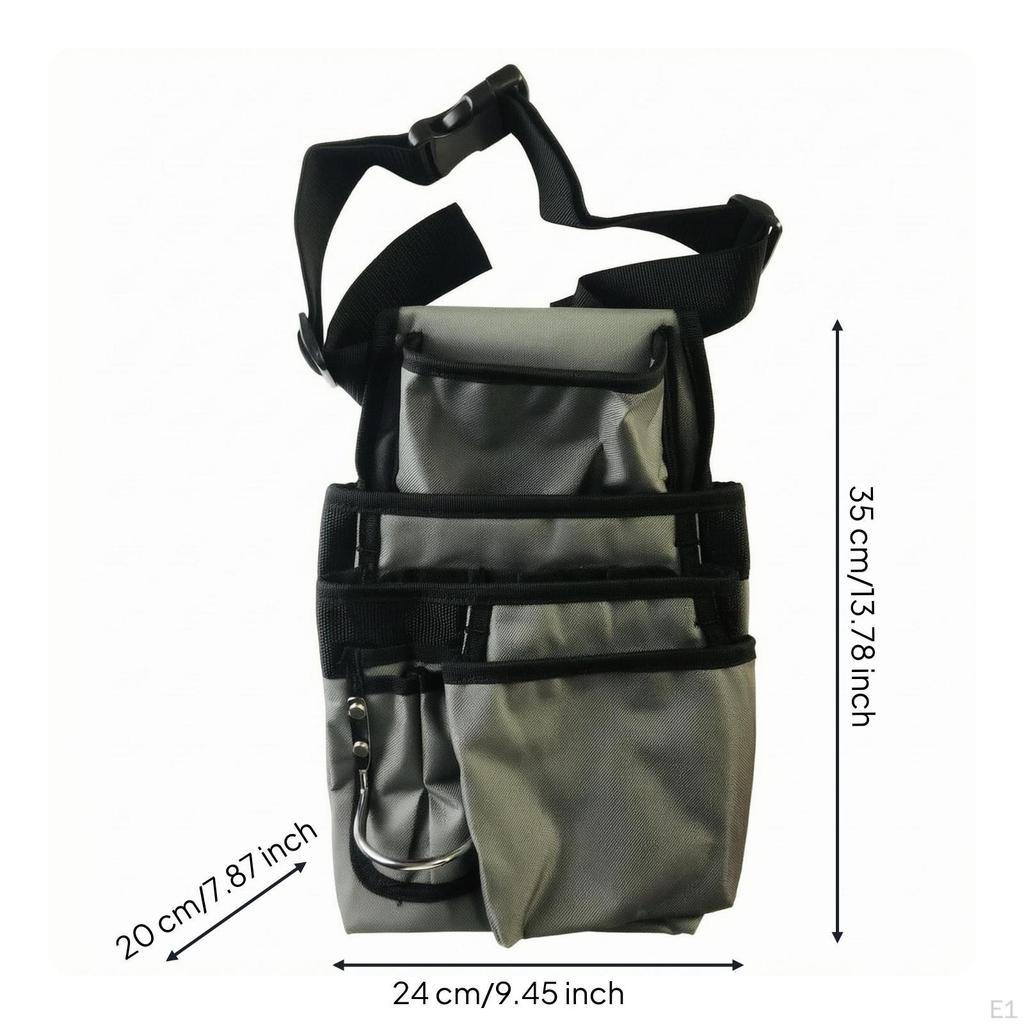 Canvas Tool Bag Multiple Pockets OpenTop SoftSided Gjb Classic