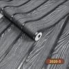 45cm*10m Self-Adhesive PVC Waterproof Peel & Stick 3D Striped Panels Wood Grain Wallpaper Furniture Accent Walls & Home Renovation Decor