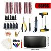 Multi-Vehicle Tire Repair Kit - Emergency Plug Tools for Car/Truck/Motorcycle Puncture Fixes