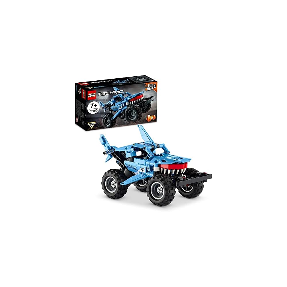 LEGO Technic Monster Jam Megalodon 42134 Building Toy STEM Truck for Boys Age 7 and Up