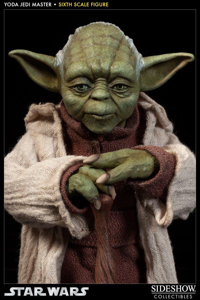 Figurka Star Wars Yoda z filmu Řád Jediho v měřítku 1/6 (Mistr Jedi)
