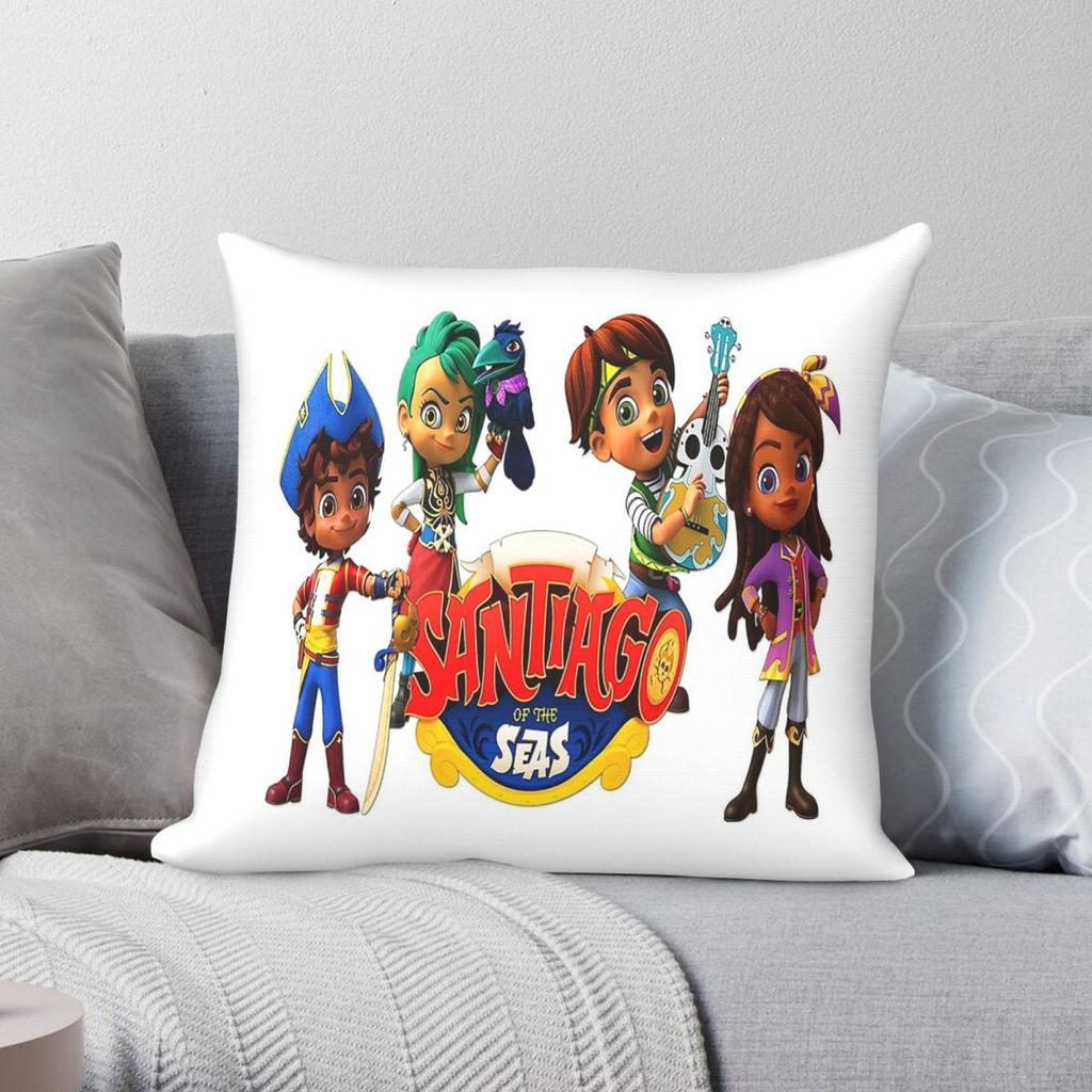Santiago Of The Seas Tv Pillowcase Polyester Linen Velvet Creative Zip Decor Home Cushion Cover