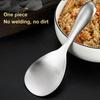 Rice Paddle Spoon Stainless Steel Rice Spatula Thickened Non Stick Rice Scooper for Rice Mashed Potato Salads Kitchen Utensils