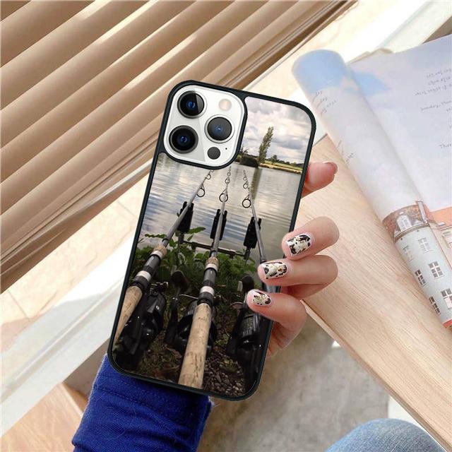 CARP FISHING Soft TPU Coque Shell For iPhone 17 Air 15 16 14 13 12 Pro Max 11 Pro Max Plus Phone Case Cover