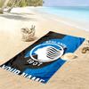 Custom Name Atalanta BC Print Beach Towel, Large Soft Quick Dry Towel for Beach Camping Swimming