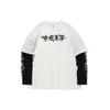 Li Ning T Shirts Men's White Crew Neck Moderate Straight Fit AHSQ631-2
