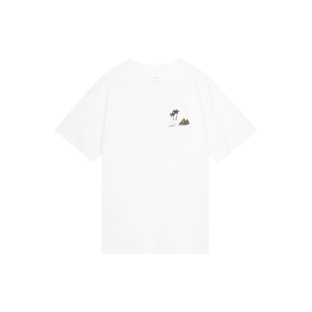 Nike SB Sphinx Skateboard Crew Neck Short Sleeve T-Shirt Men Tops White DD8914-100