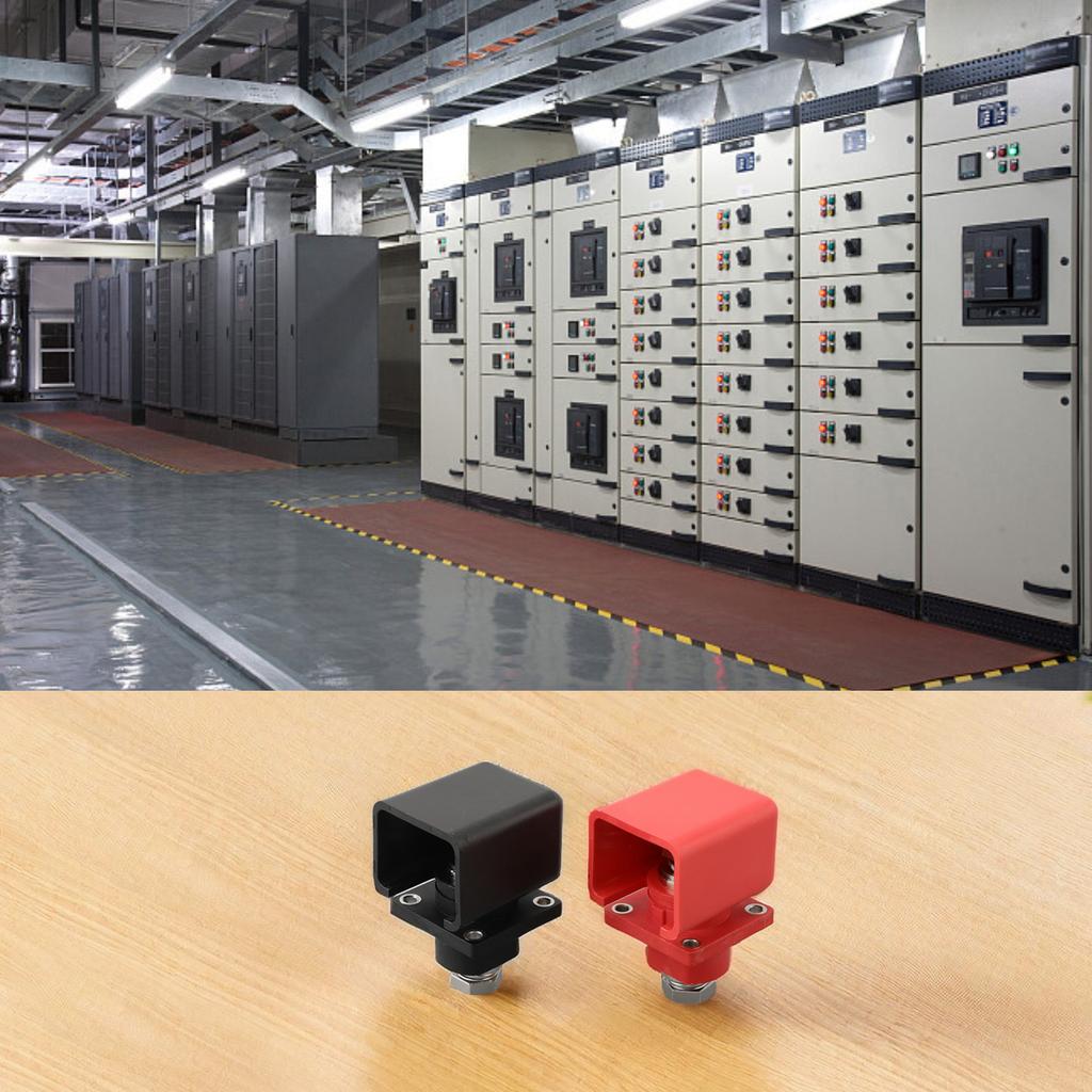 2pcs DC500V 300A High Current Energy Storage Terminal Block For New Energy Lithium Batteries Energy Storage Cabinets
