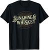 Vintage Sonnenschein und Whiskey Land Trink-T-Shirt Unisex T-Shirt