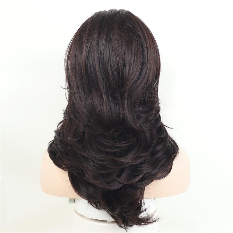 Peruci Sintetice Lungi Ondulate pentru Femei Gri Perucă Păr Natural Femei Cosplay Sexy Costum Halloween Cadouri Perucă pentru Persoane Vârstnice