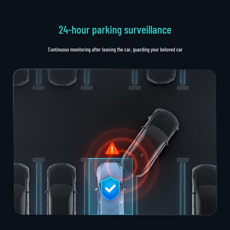 360 M320 2K+ Dual Dash Cam with AI Voice Control (CN version)