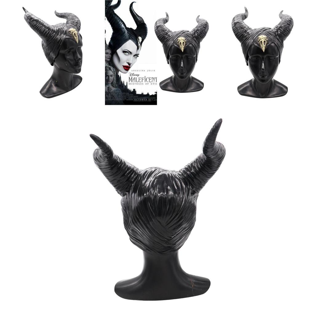Enchanting 2019 Maleficent 2 Horns Headwear Mask Perfect For Halloween And Cosplay