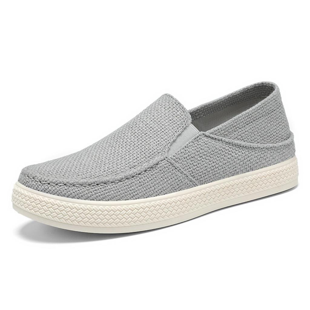 Men's Shoes, Summer Low Cut Casual Shoes, Comfortable Cloth Shoes, Versatile Single Shoes, Soft Soled Breathable Board Shoes