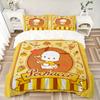 3pcs Pochacco's Sweet Adventure Bedding Set Includes Quilt Cover and Pillowcases, Suitable for All Seasons, Machine Washable Ideal Gift S077