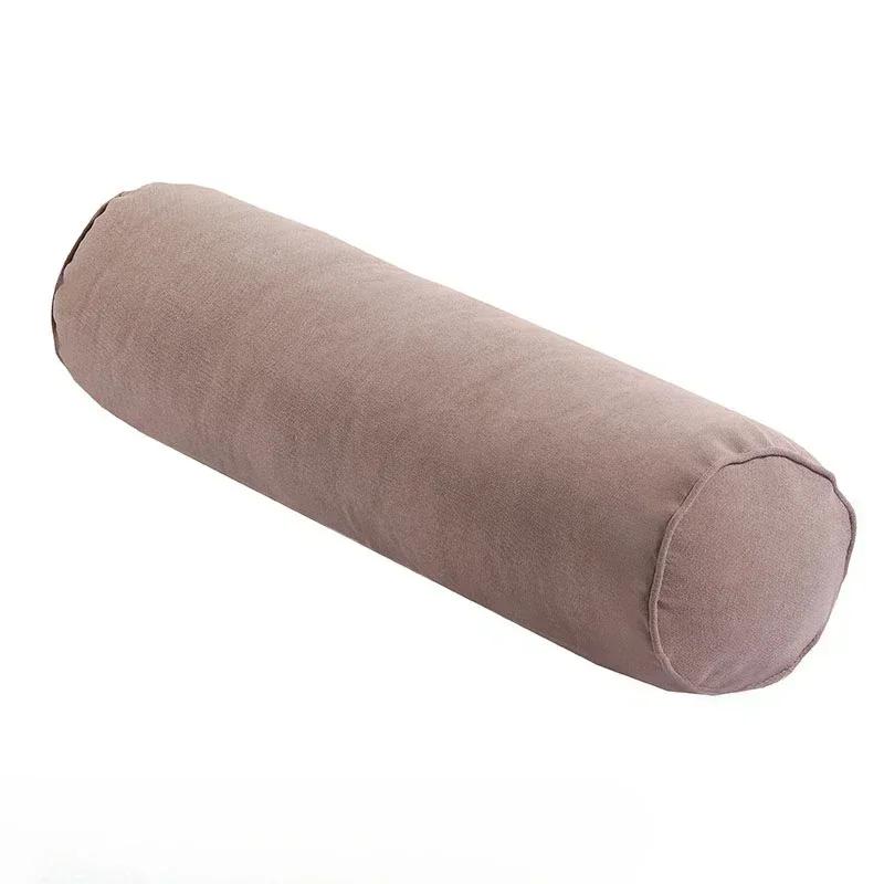 Pillow Neck Roll Cervical Round Bolster Pillows Sleeping Cylinder Support Spine Lumbar Cushion Cotton Pain Bed Tube Resilience