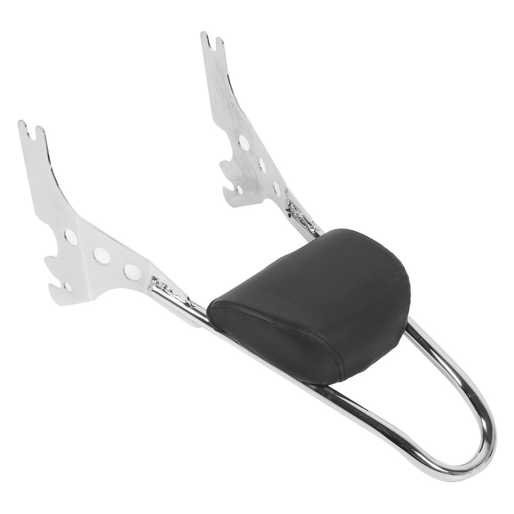 Detachable Motorcycle Backrest Bar Pad Kit Fit for XL883C XL883R 200R 200C XLH883 04-19