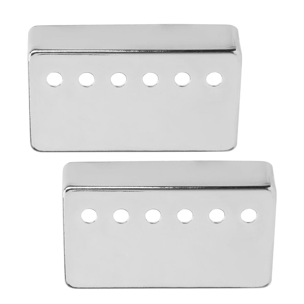 2Pcs Electric Guitar Pickup Shell Nickel Cover 50mm and 52mm Musical Instrument Accessories