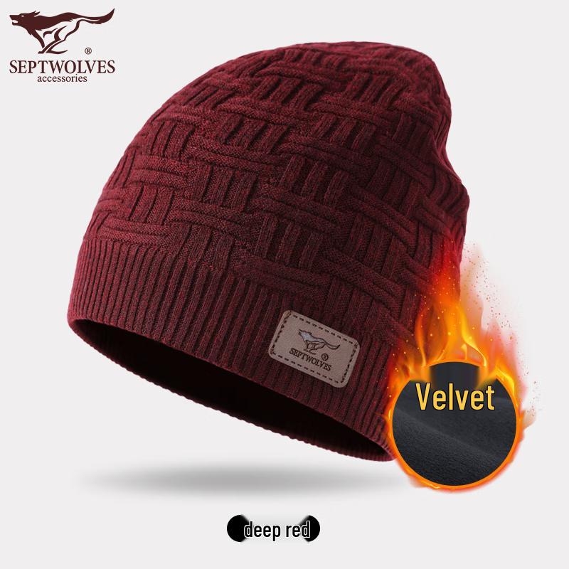 

Мужская зимняя вязаная шапка Qipilang