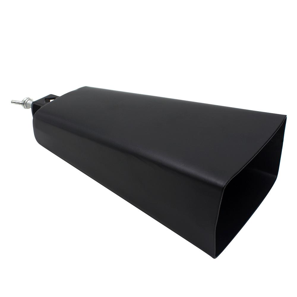 8-inch Black Metal Iron Cowbell Stand - Orff Percussion Drum Accessory