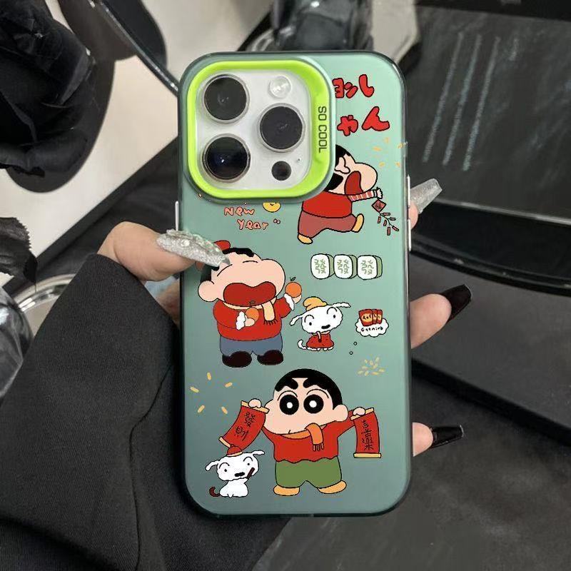 The New Cartoon Is Suitable for Iphone17 Mobile Phone Case Apple 15promax/14 Anti-drop 13pro/12/cute 16.